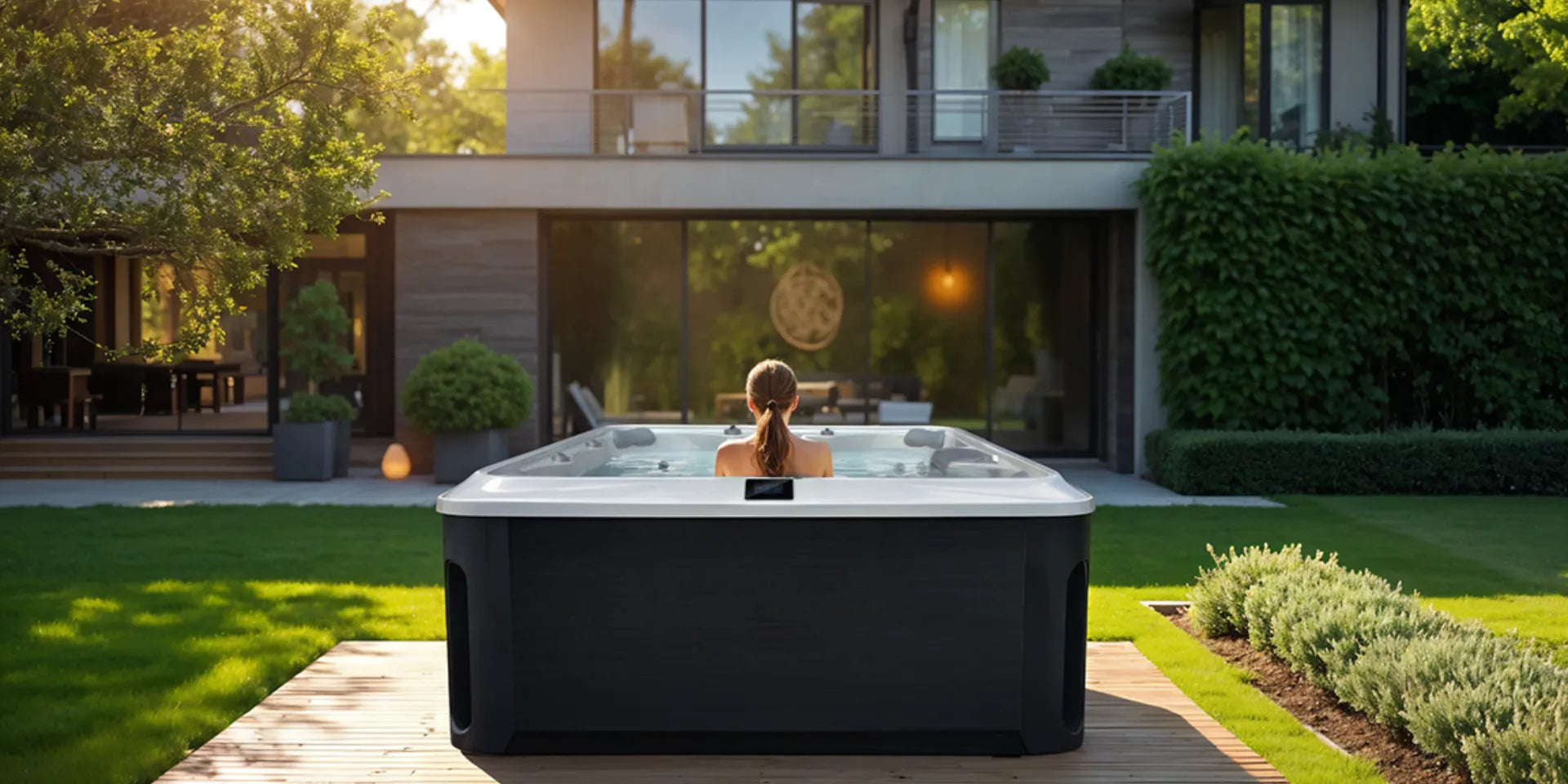 Experience the health benefits of your own hot tub