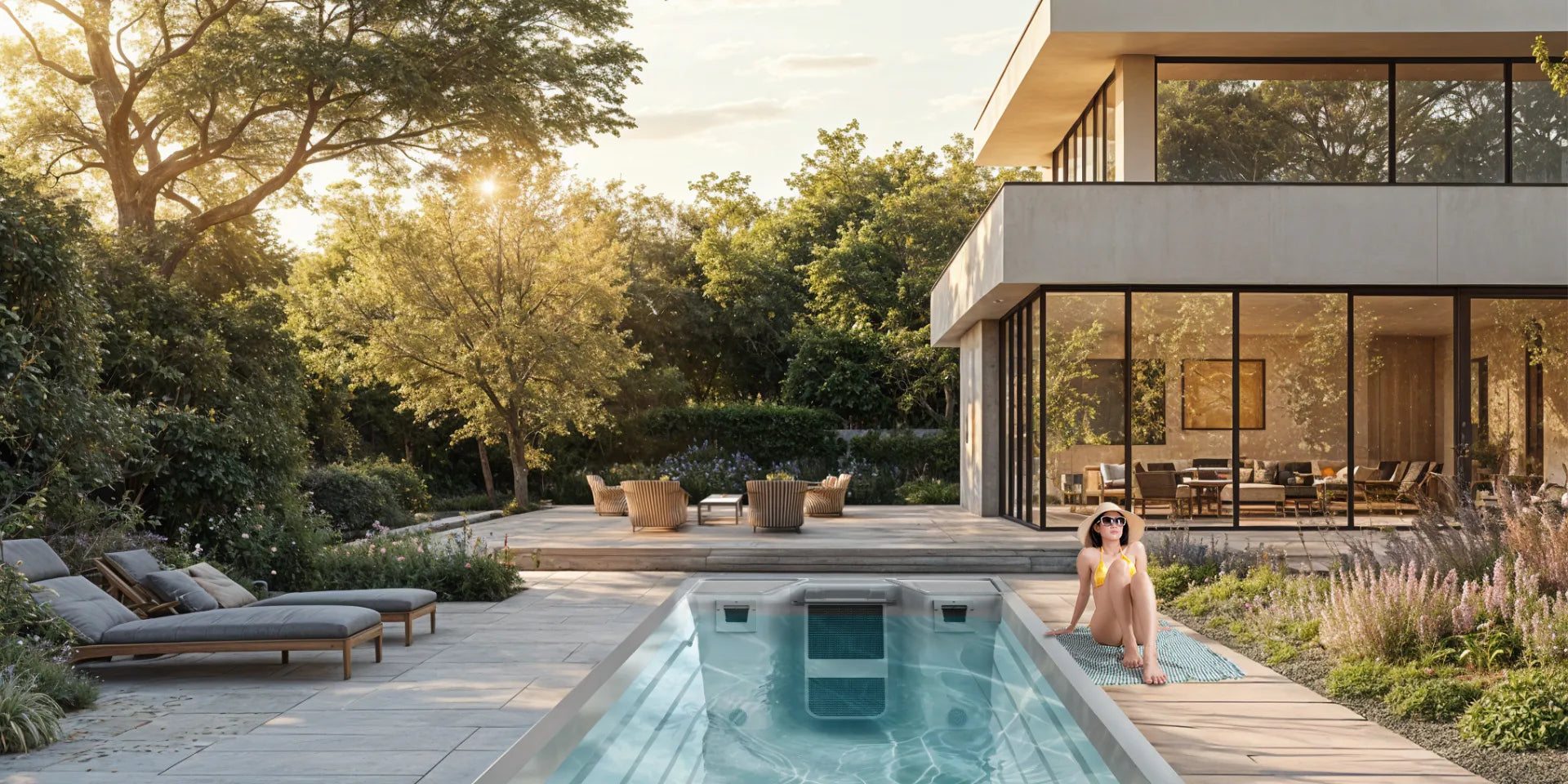 Swimming Pools Focused on Fitness and Well-Being